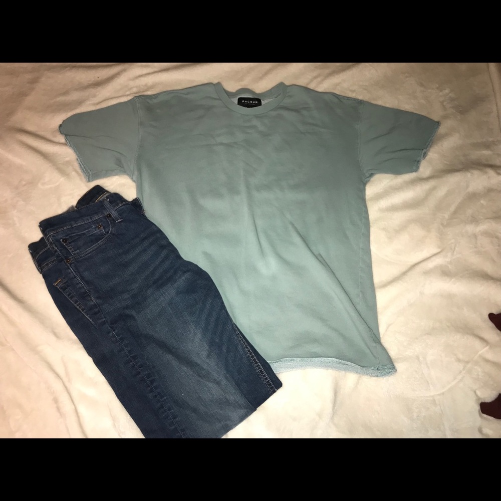 Pacsun Men’s Tee Seafoam Green